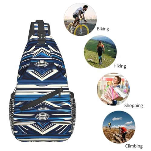 Mochila cruzada impermeable negra para deporte y trekking miniatura 6
