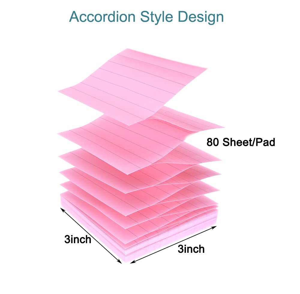 Accordion Post It Notes