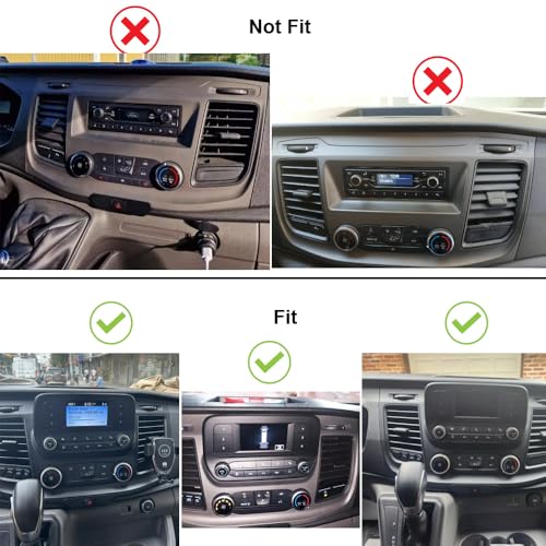 Android bilstereo Car Radio Stereo for Ford Transit 250 350 Cargo (2018 2019 2020 2021 2022 2023 2024) Head Unit Replacement Stereo Upgrade Wireless CarPlay/Android Auto,32G,GPS,WiFi,10''