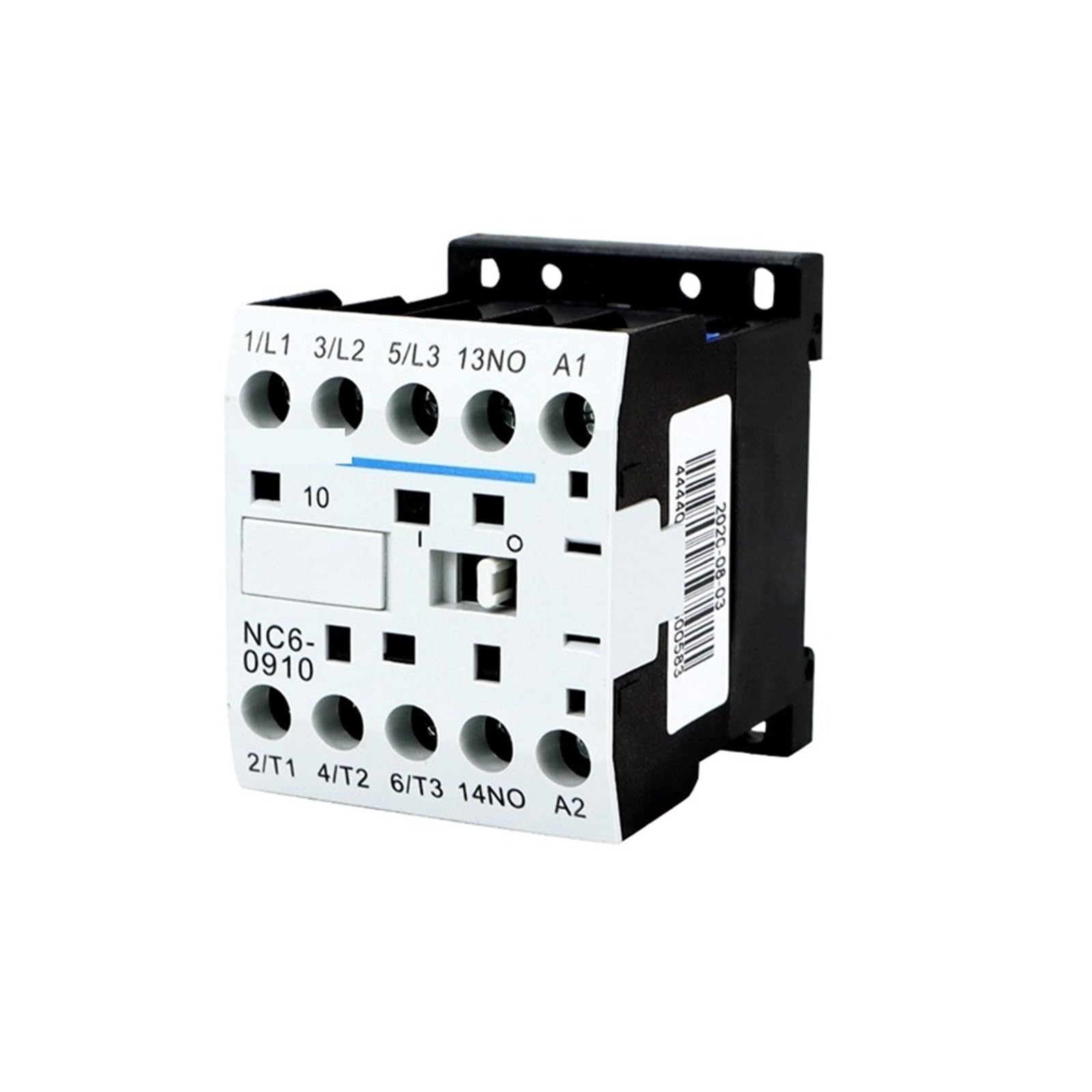 Contactor de CA NXC-09M10 de 9A con bobina de 24V y un contacto normalmente abierto 5