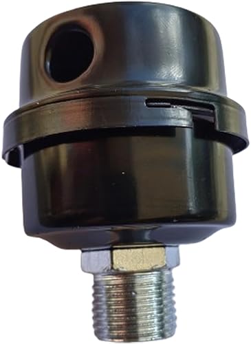 Miniatura 2 de HL018200AV Compresor de Aire Silenciador Filtro Metal 0.787 in Rosca (12 "PT 0.787 in) Adecuado para Campbell Hausfeld Husky Sears Compresor de Aire