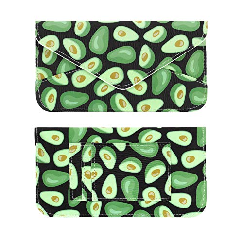 Image of Women's Card Wallet Envelope Style Credit Card Holder Cute Cash Wallet for Ladies (Avocado)
