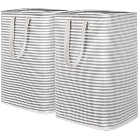 Lifewit 72L freistehender Wäschekorb, zusammenklappbarer großer Wäschekorb Cover