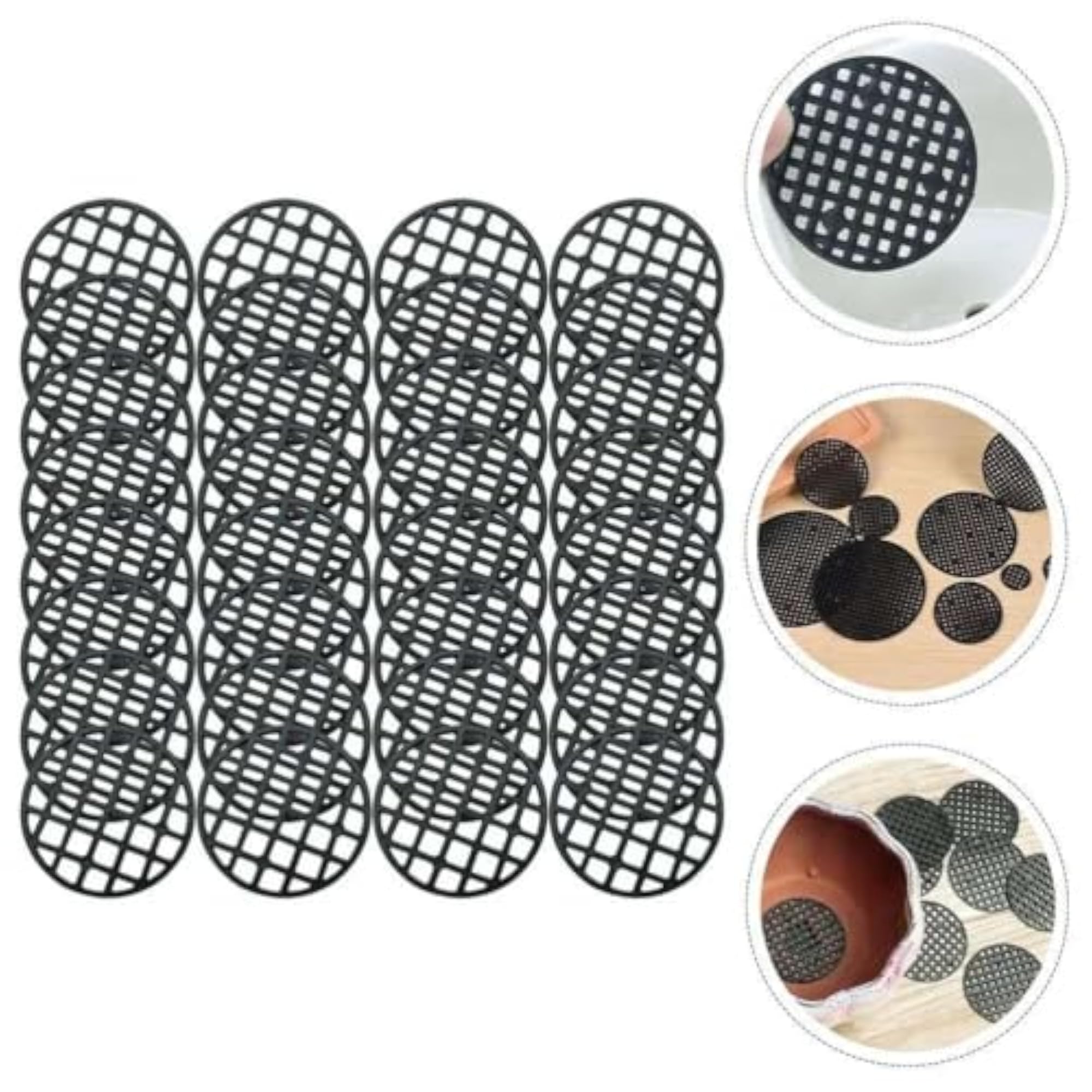 Reusable Flower Pot Liners - 200 Pack for Garden Netting