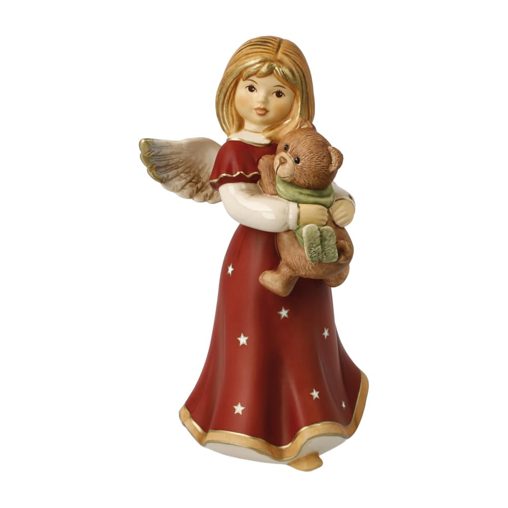 Goebel Angel Figurine Dance with Me Bordeaux - Heavenly Messengers Christmas