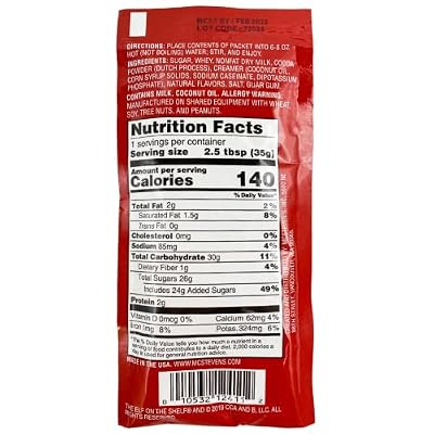 Needzo Holiday Elf Hot Cocoa, Chocolate Drink Mix Packets, Christmas Stocking Stuffer or Party Favor, Individually Wrapped, Pack of 3