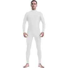 ATHX Mens and Womens Bodysuit Costume One Piece Unitard Halloween Spandex Skin Suit Cosplay Stretchy Full Body Zentai Suit
