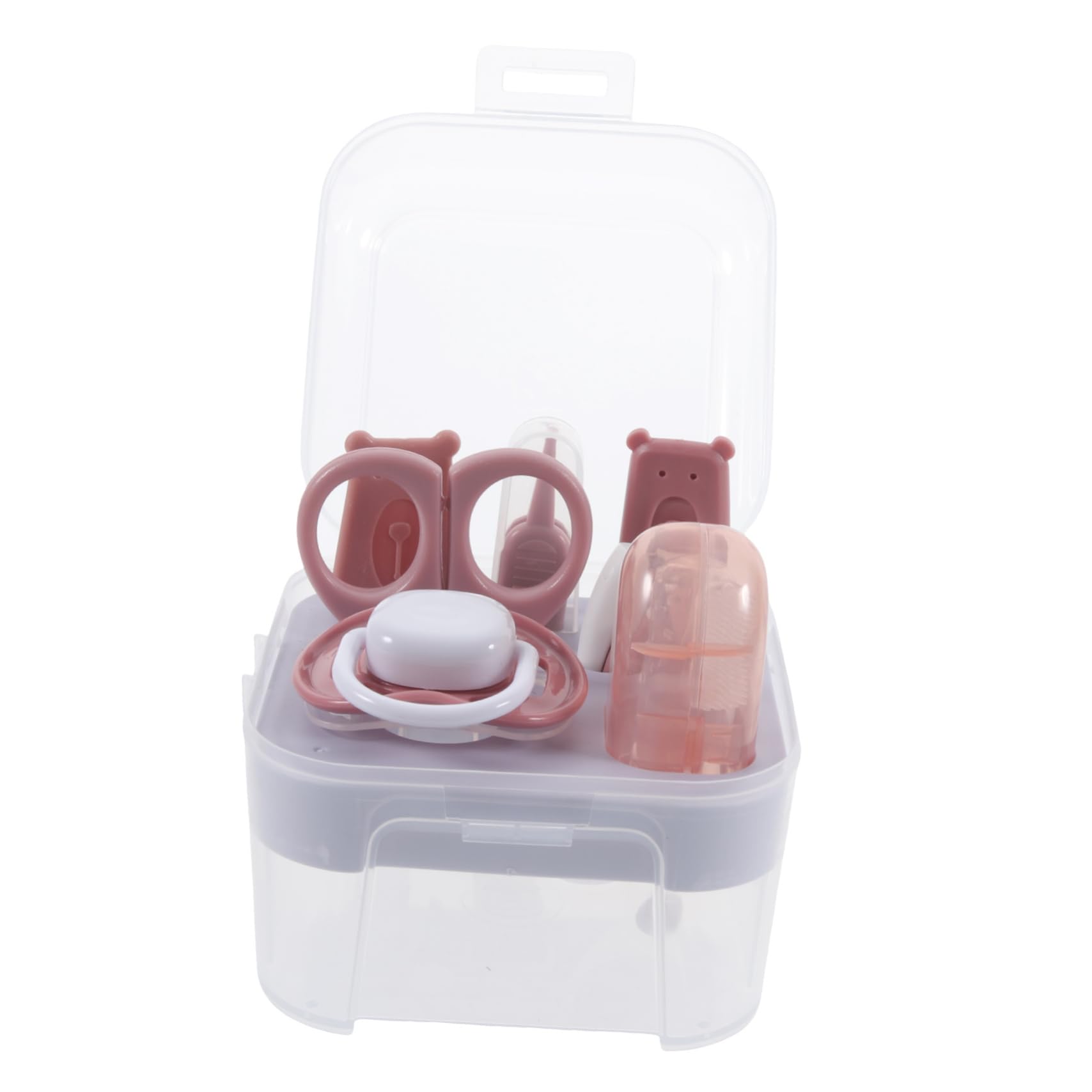 Toddmomy 1Set Nail Care Safe Nail Clippers Scissors File Tweezers for Newborns Durable Tools for Easy Grooming