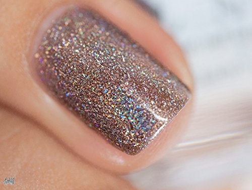 Image of ILNP Mona Lisa - Mocha Brown Ultra Holographic Nail Polish