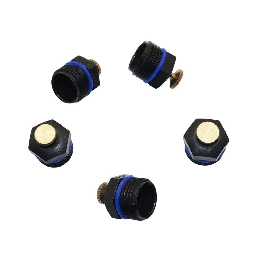 Irrigatore da Giardino 50 Pezzi 1/2" Irrigatori for irrigazione da Giardino Testa a spruzzo d'Acqua Regolabile Strumenti for irrigazione Gocciolatore a Micro-iniezione Testa a Goccia