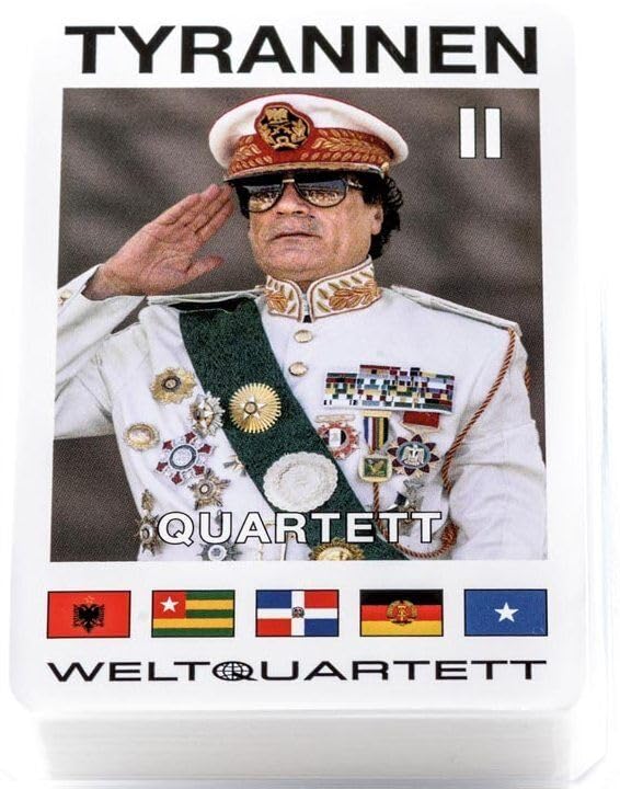 WESTCRAFTGame Quartet Cards Quartet Game Tyrants I-IV Vermin Mary Apparition Junk Food Plagues (Tyrants 2)