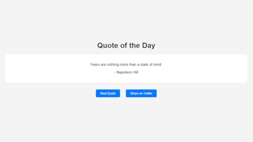 Quote of the Day Generator