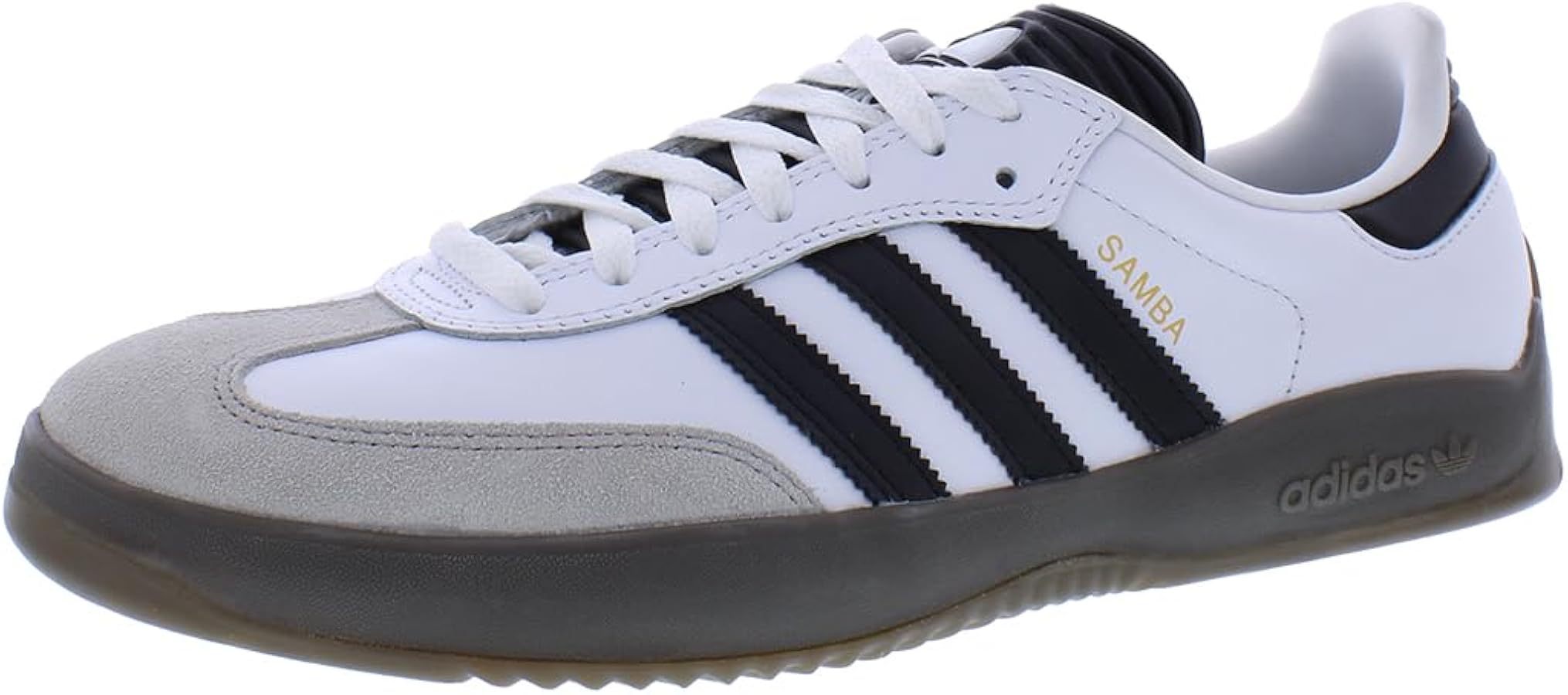 Amazon.com | Adidas Men's Puig Samba FTWR whiteBetter Scarlet/GUM4