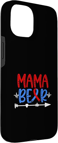 Miniatura 9 de iPhone XXS Mama Bear CHD Mamá de un CHD Warrior Mom CHD Estuche de concientización de CHD