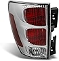 AKKON - For Chevy Equinox SUV Rear Red Clear Tail Light Tail Lamp Brake Lamp Driver Left Side Replacement