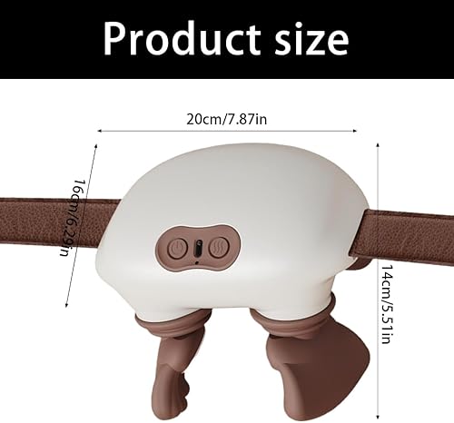 Miniatura 9 de Masajeador de cuello portátil, masajeador térmico Shiatsu Bionic, masaje eléctrico para hombros, masaje de amasamiento de tejido profundo,