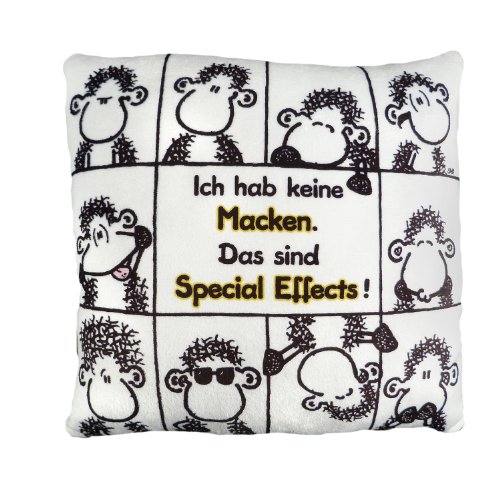 Sheepworld, Cuscino in Spugna, Multicolore