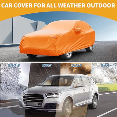 Funda impermeable BMW X5 protector solar exterior anti-UV con algodón 2
