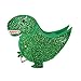 Fashion Culture Dinosaurs Rule T Rex Glitter Dino Crossbody, Green