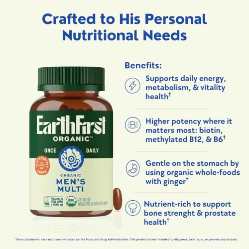 EarthFirst Organic Men's Multivitamin