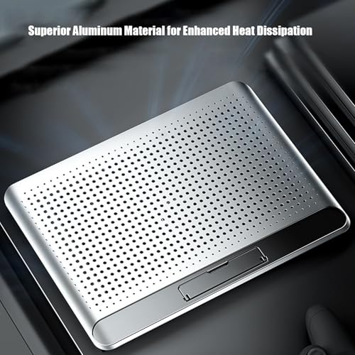 Soporte silencioso de aleación de aluminio para evitar calor en laptop 4