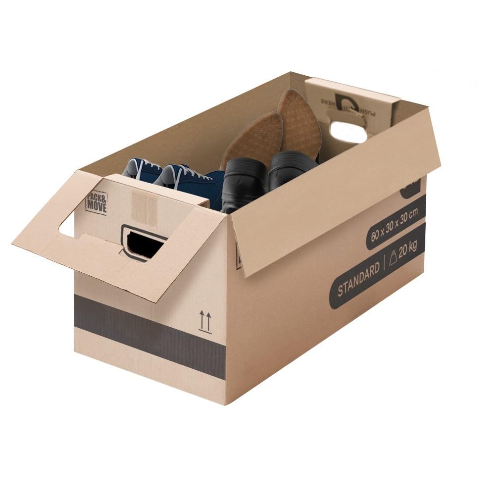 Pack and Move - Kit de mudanza T3/T4 + marcador negro y 3 adhesivos