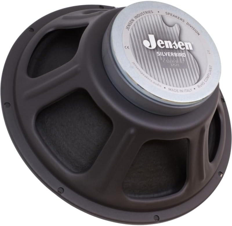 Speaker - Jensen Jets, 12", Silverbird, 70W, Ferrite, Impedance: 16 Ohm