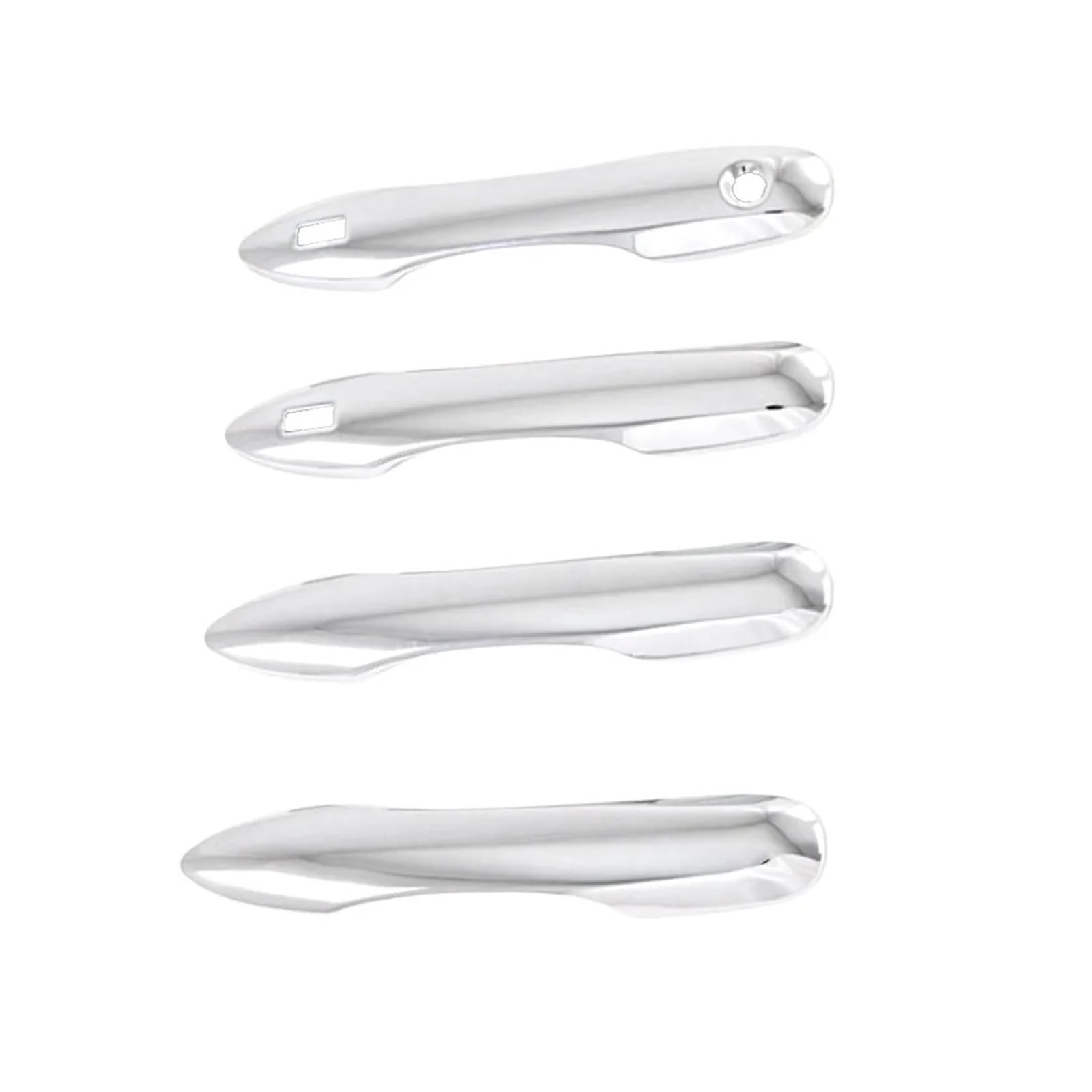 Punxdda Car Exterior Door Handle for Toyota for Corolla for Cross 2020-2021 Door Handle Cover Trims(Chrome)
