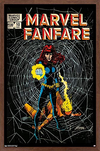 Poster Marvel Fanfare 10 Black Widow pour decoration murale comics