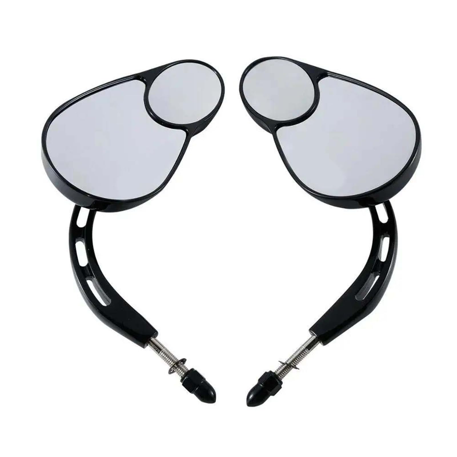 Rétroviseurs Moto Harley Grand Angle pour Road King et Fat Boy Stables
