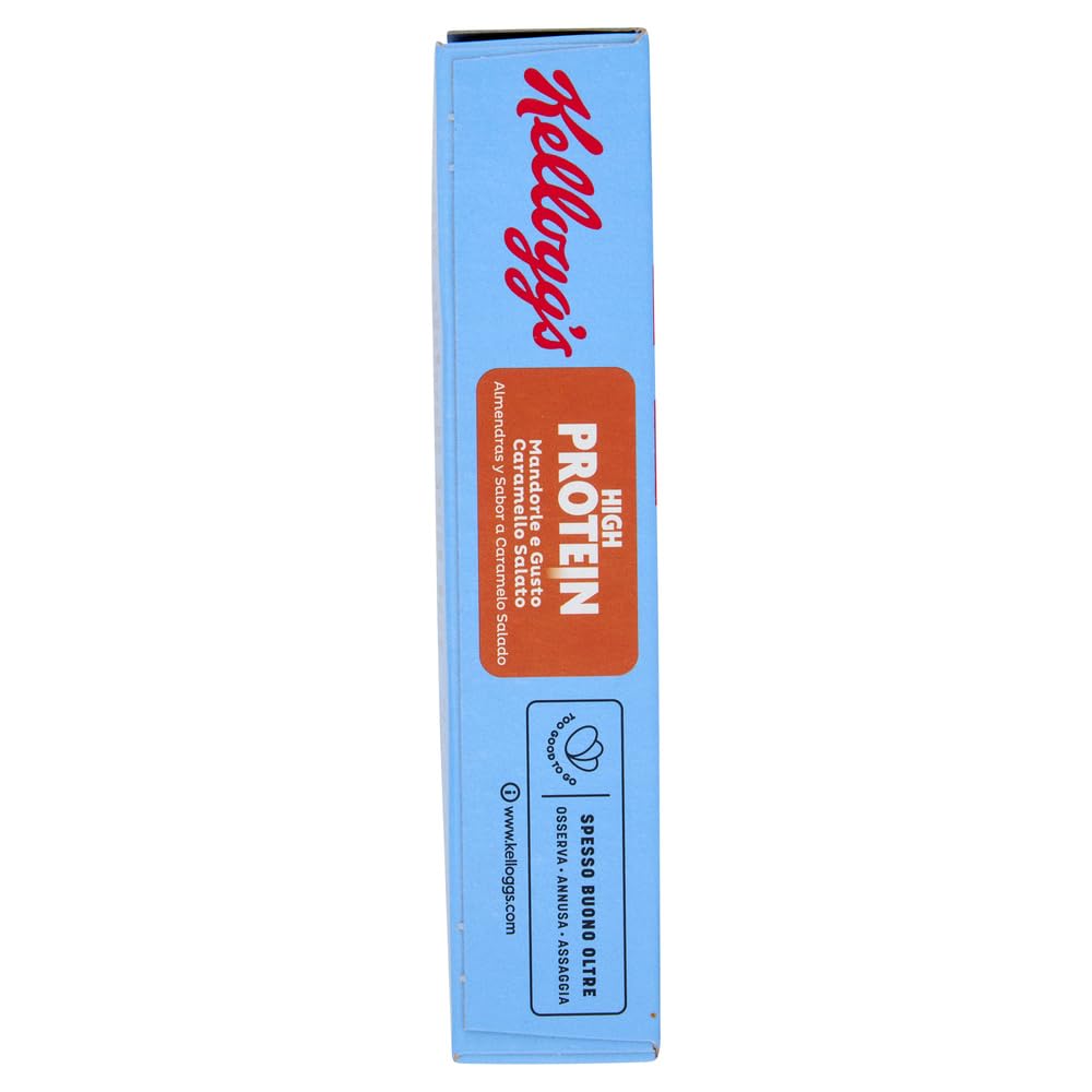 Italian Gourmet Proteinriegel Mandel & Salzkaramell 10x140g + Polpa