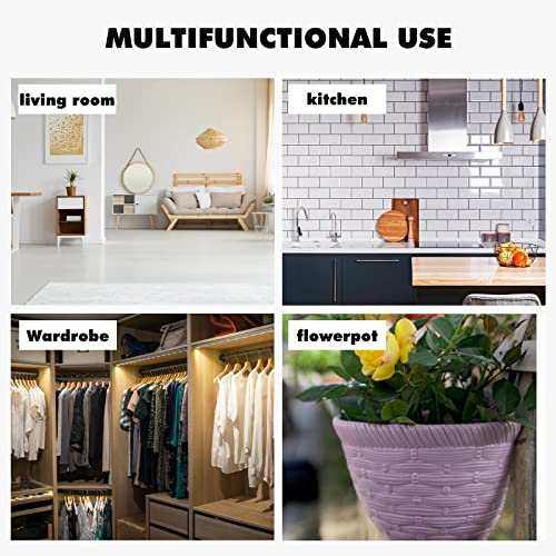 Iekeodi 6 Inch S Hook, Large Vinyl Coated S Hooks With Rubber Stopper Non Slip Heavy Duty S Hook, Steel Metal Black Rubber Coated Closet S Hooks For For Kitchen, Work Shop, Bathroom, Garden(12Pack) #TOP6