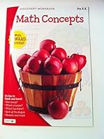 "Discovery Workbook - Math Concepts" with Reward Stickers - Pre K-K 1453095233 Book Cover