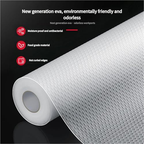 Forro para cajones de cocina protector e impermeable para armario y muebles 3