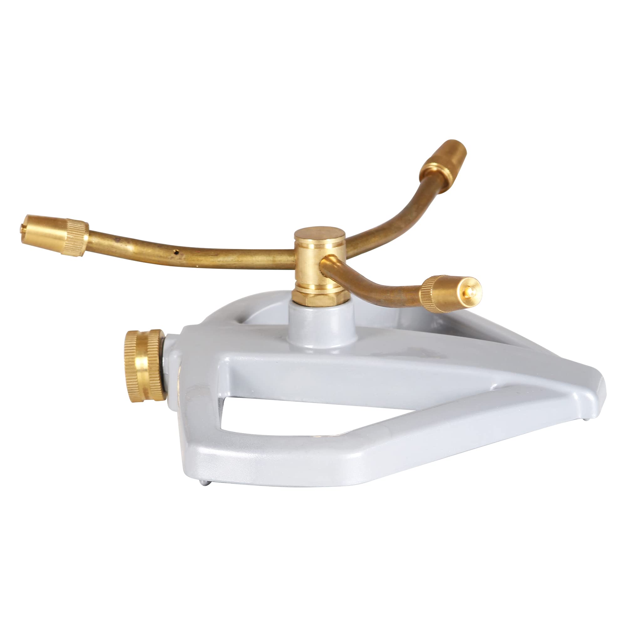 DIVINE TREE Brass 3 Arms 360 Degree Automatic Rotating Lawn Impulse Sprinkler with Heavy Duty Zinc Alloy Base for Outdoor Lawn and Garden,Yard (B09W9XYKY8) Amazon Price History, Amazon Price Tracker