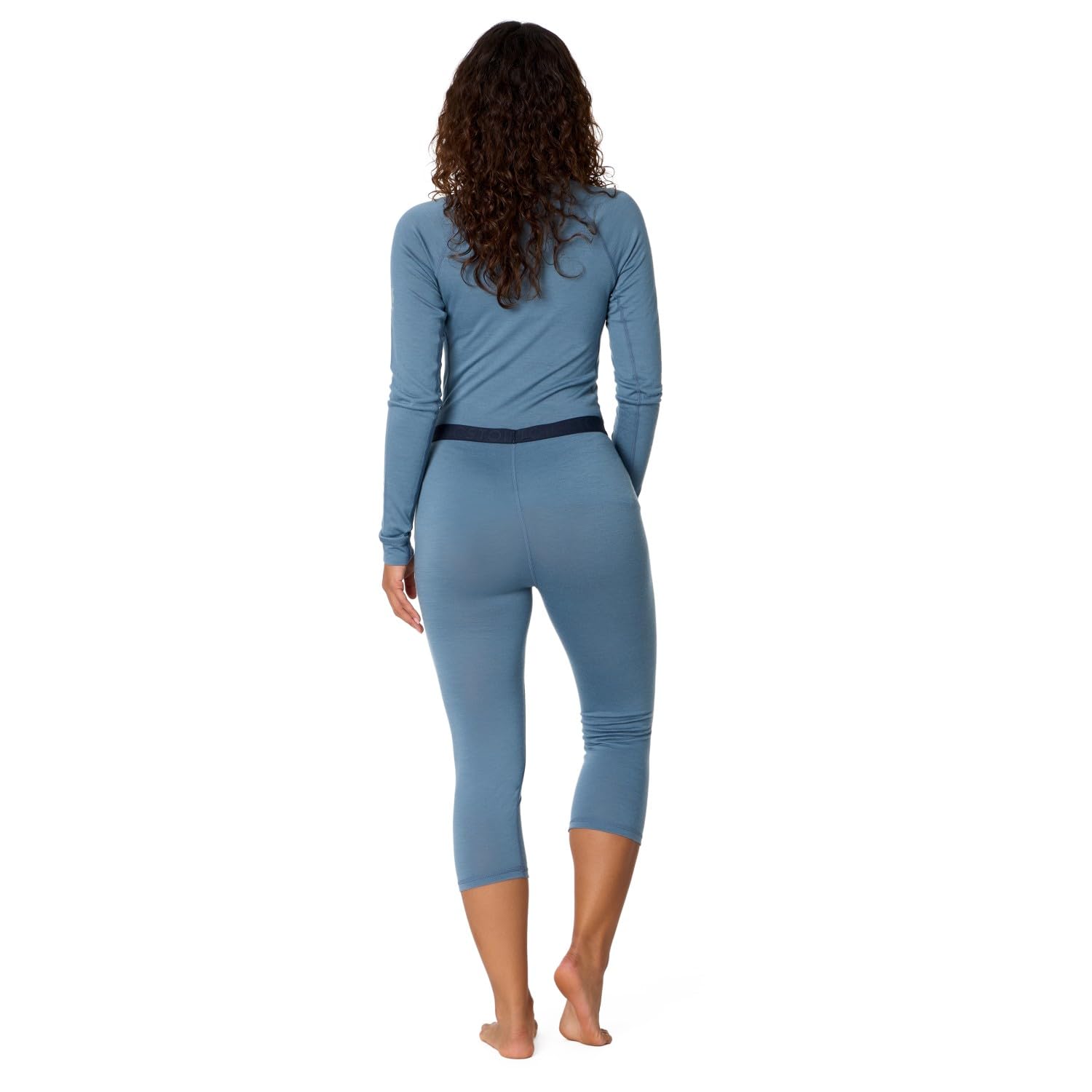 Stoic Damen Women's Merino180 BengtSt. 3/4 Pants Merinounterwäsche 100% Merinowolle