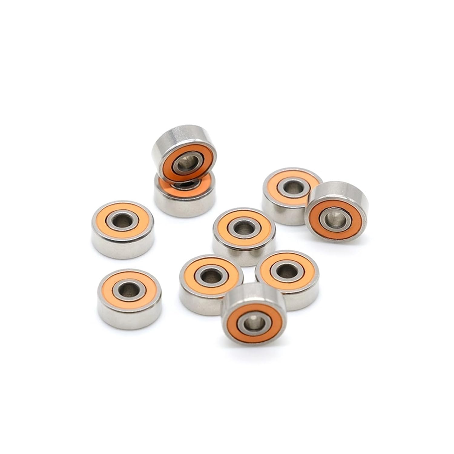 2Pcs Fishing Reel Bearings 3 * 10 * 4 mm S623 2RS Stainless Steel Hybrid Ceramic Air Bearing S623RS S623 2RS CB