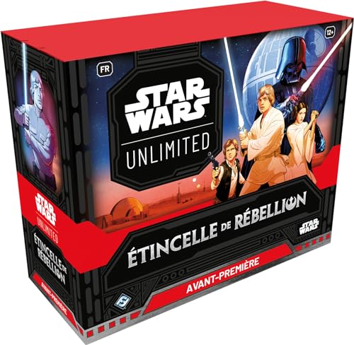 Star Wars Unlimited Etincelle de Rébellion Kit d'Avant-première Cartes Exclusives