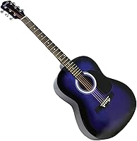 Vista 2 de RockJam Kit de guitarra acústica con soporte, afinador, bolsa de concierto, correa, púas, cuerdas de repuesto y lecciones