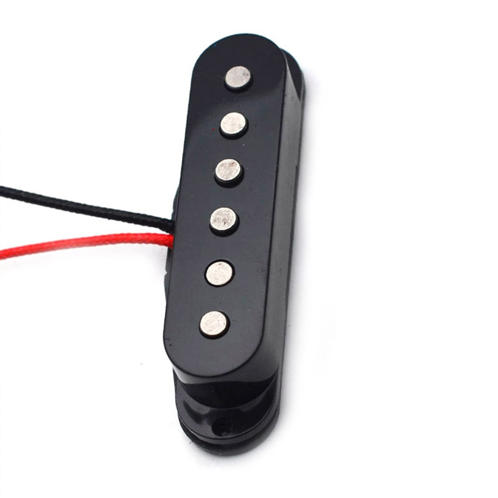 Rose Alnico 5 Micro Simple Bobinage Guitare Électrique Cou/moyen/pont 50/50/52mm Micro Pour For ST Guitare Kit de Micro Guitare Électrique (Color : 1 set