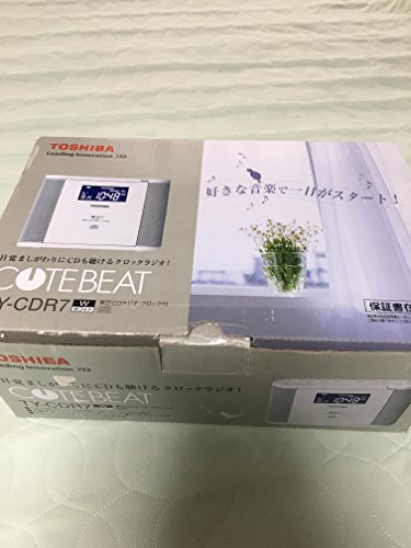 Amazon.co.jp: TOSHIBA CDラジオ(クロック付) CUTEBEAT ホワイト