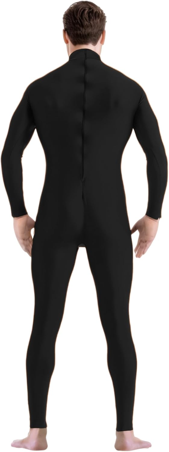 ATHX Men's and Women's Bodysuit Costume One Piece Unitard Halloween Spandex Skin Suit Cosplay Stretchy Full Body Zentai Suit - Image 3