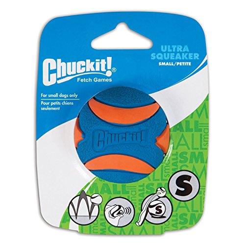 Chuckit-Ultra-Squeaker-Ball-Natural-Rubber-Dog-Toy-Small-2-inch-2-Pack