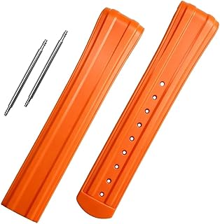 20mm FKM Rubber Strap Replacement For Omega Seamaster Diver 300M 42 mm Silicone Watch Band