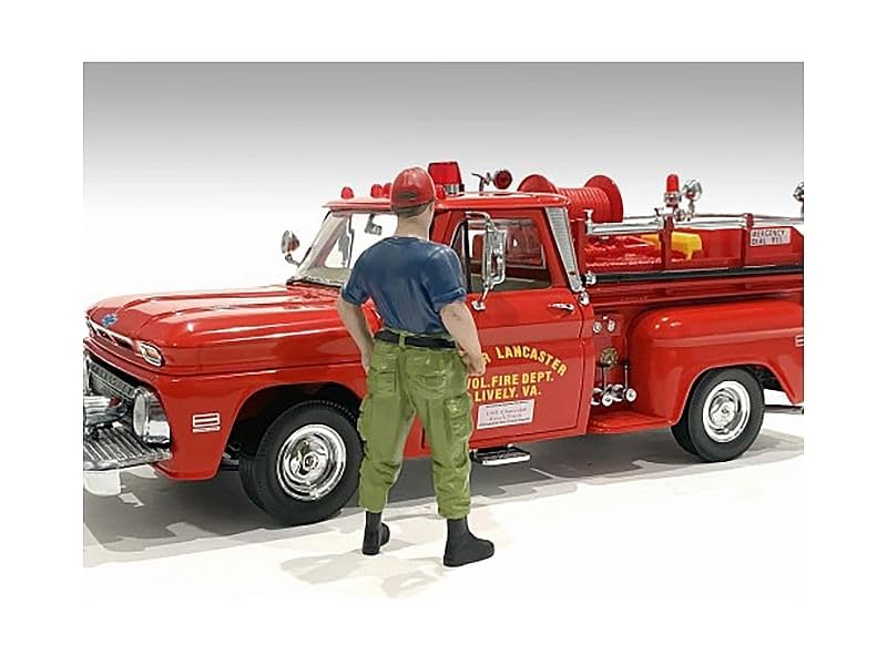 Figura Firefighters Off Duty escala 1/24 miniatura 1