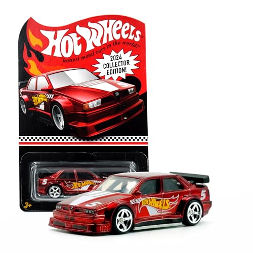 Image of Hot Wheels Collector Edition | Premium Die-Cast Metal Car for Kids & Collectors | Rare One-Time Release Model for Boys | No Restock Limited Edition (Alfa Romeo 155 V6 Ti)