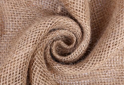 MDS 20 Yard Multipurpose Natural Burlap Fabric 40" Wide, 100%