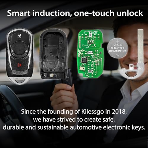 Mando de 3 botones HYQ4AA para simplificar el acceso a Buick Encore 2017 3