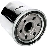 Emgo Oil Filter - Chrome 10-55670