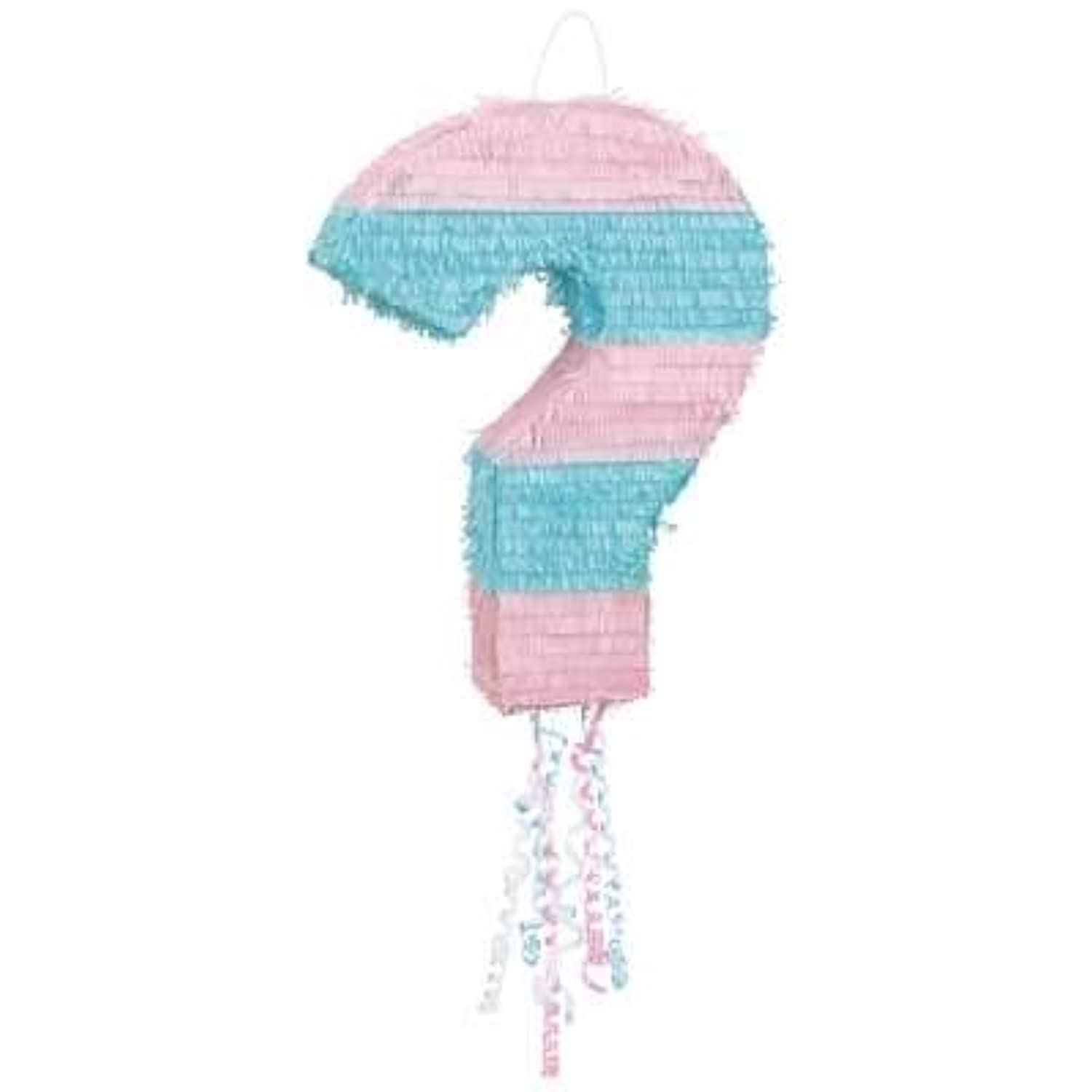 UniqueQuestion Mark Gender Reveal 3D Pull Pinata